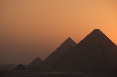Cairo panoramic view with iconic landmarks and cityscape